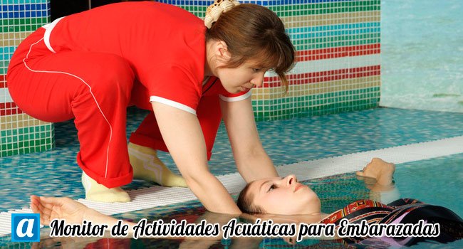 curso monitor de actividades acuáticas para embarazadas