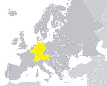 paises de habla aleman
