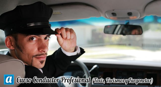Curso Conductor Profesional de Taxis, Turismos y Furgonetas